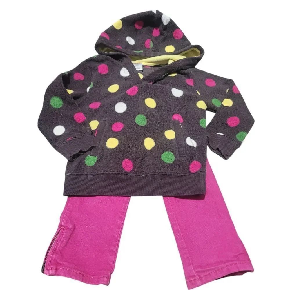 Gymboree sweatshirt and jeans